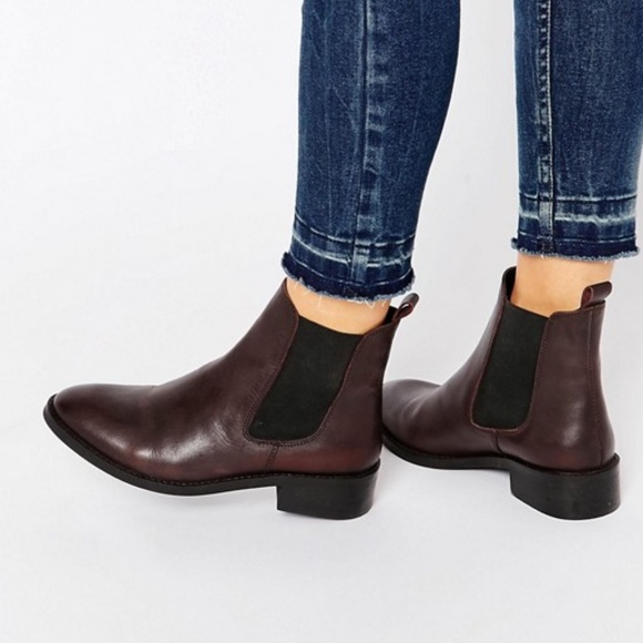 ox blood chelsea boots